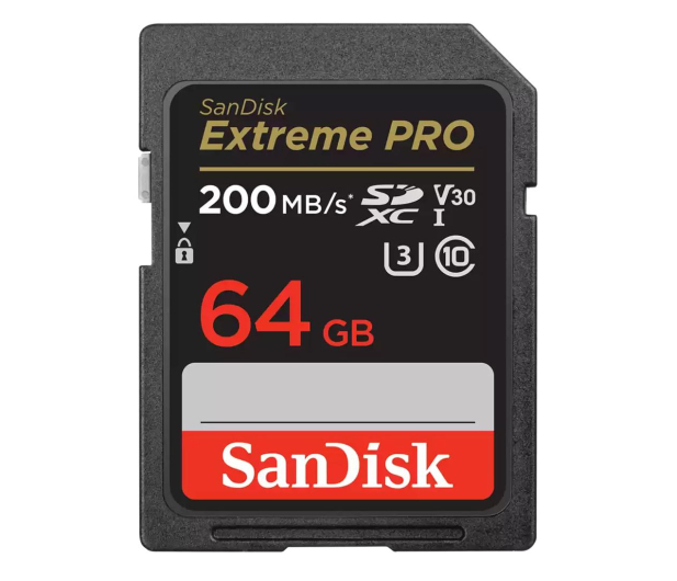 SANDISK SDXC 64GB 200MB/s SDSDXXU-064G-GN4IN - 1058642 - zdjęcie